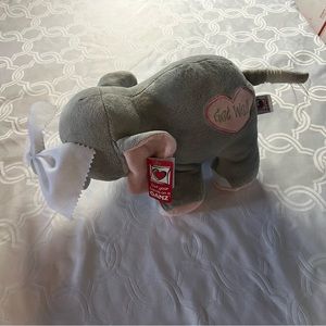 ✔️GANZ Baby Boy Girl Plush Stuffed Animal Toy Elephant – Get Well Ellie H1…